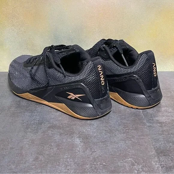 Reebok Nano X1 Women's Training Shoes Black/Gum Size 6.5 - Picture 10 of 16